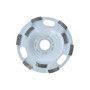 Meule diamantée béton high speed PRO 125x22.23x5mm double rangée de 9 segments