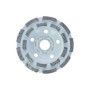 Meule diamantée béton longlife PRO 125x22.23x5mm double rangée de 18 segments