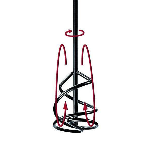 Malaxeur 85x400 bas haut 6 pans