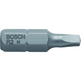3 Embouts de vissage qualité extra-dure R2 emmanchement hexagonal 25mm