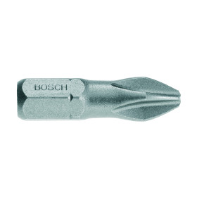 3 Embouts de vissage qualité extra-dure PH1 emmanchement hexagonal 25mm