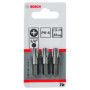 3 Embouts de vissage qualité extra-dure PH4 emmanchement hexagonal 32mm