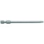 1 Embout de vissage qualité extra-dure T20 emmanchement hexagonal 89mm
