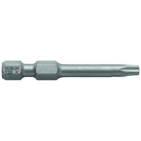 1 Embout de vissage qualité extra-dure T25 emmanchement hexagonal 49mm