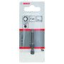 1 Embout de vissage qualité extra-dure T25 emmanchement hexagonal 49mm