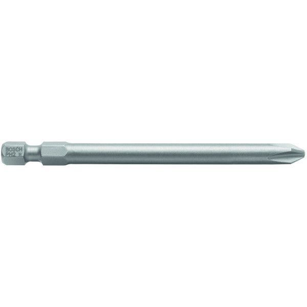 3 Embouts de vissage qualité extra-dure PH2 emmanchement hexagonal 89mm
