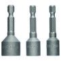 Kit 3 douilles qualité extra-dure aimant permanent forme hexagonale 8/10/13 50mm