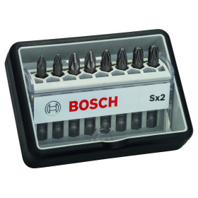 Set 8 embouts Pozidriv 49 mm EXTRA