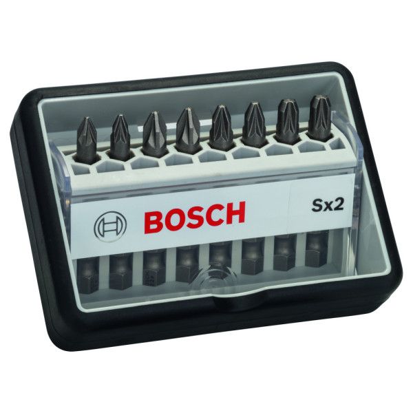 Set 8 embouts Pozidriv 49 mm EXTRA