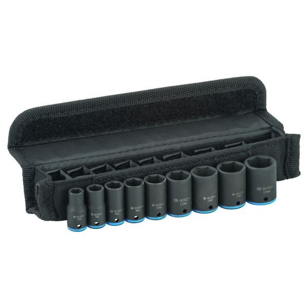 Set 9 douilles 1/4" 25 mm