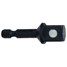 1 Adaptateur pour douilles adaptables 3/8 emmanchement hexagonal 50 mm