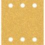 10 feuilles abrasives rectangulaire bois et peinture C470 EXPERT 115X107mm G40