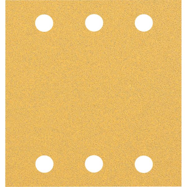 10 feuilles abrasives rectangulaire bois et peinture C470 EXPERT 115X107mm G80