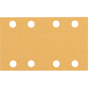 10 feuilles abrasives rectangulaire bois et peinture C470 EXPERT 80X133mm G100