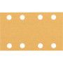 10 feuilles abrasives rectangulaire bois et peinture C470 EXPERT 80X133mm G100