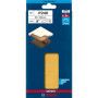 10 feuilles abrasives rectangulaire bois et peinture C470 EXPERT 93X185mm G240