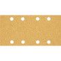 10 feuilles abrasives rectangulaire bois et peinture C470 EXPERT 93X185mm G40