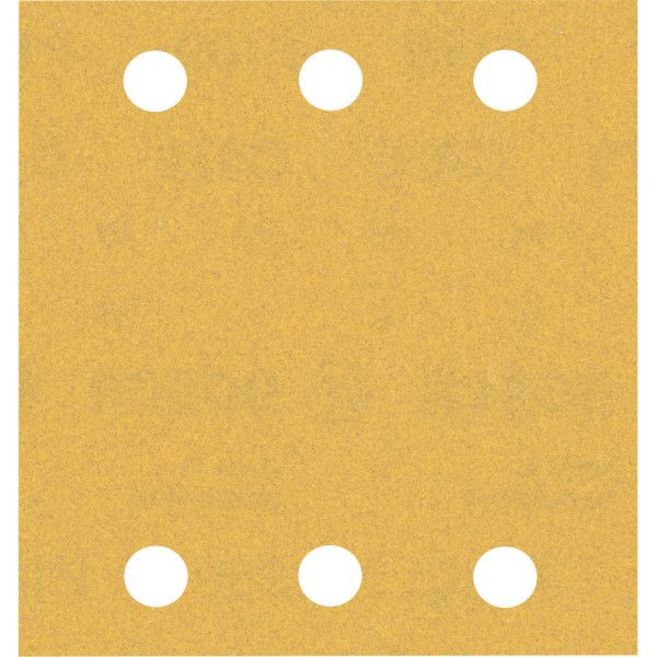 10 feuilles abrasives rectangulaire bois et peinture C470 EXPERT 115X107mm G180