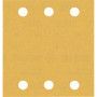 10 feuilles abrasives rectangulaire bois et peinture C470 EXPERT 115X107mm G180