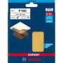 10 feuilles abrasives rectangulaire bois et peinture C470 EXPERT 115X107mm G180