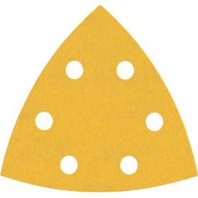 6 feuilles abrasives delta bois et peinture C470 EXPERT 93mm G60/120/240