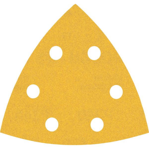 6 feuilles abrasives delta bois et peinture C470 EXPERT 93mm G60/120/240