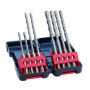 Coffret 8 Foret beton sds plus 3 ORIGINAL 5/6/6/9/10MM