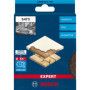 3 éponges abrasives "arrondis" bois et peinture 3 grains 69x97x26mm