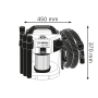 Aspirateur GAS 18V-10 L solo + ACC système carton