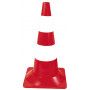 Cône plastique emboîtable hauteur 50 cm