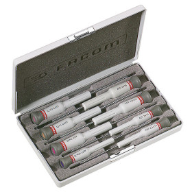 Coffret 8 tournevis micro-tech - FACOM AEF.J3