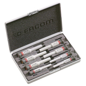 Coffret 8 tournevis micro-tech - FACOM AEF.J6