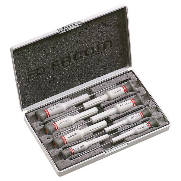 Coffret 8 tournevis micro-tech - FACOM AEF.J6