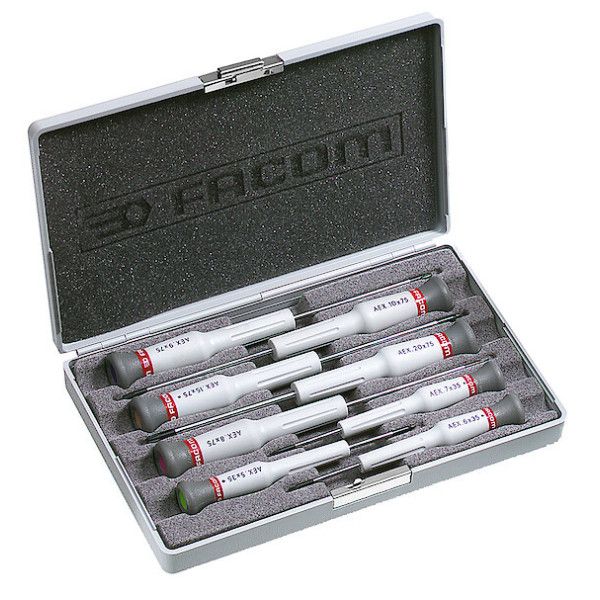 Coffret 8 tournevis micro torx - FACOM AEX.J2