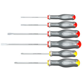 Jeu tournevis protwist 6pce inox - FACOM ATPST.J6