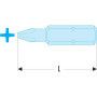 Embout 5/16 ph 4 long 32 mm - FACOM EP.204