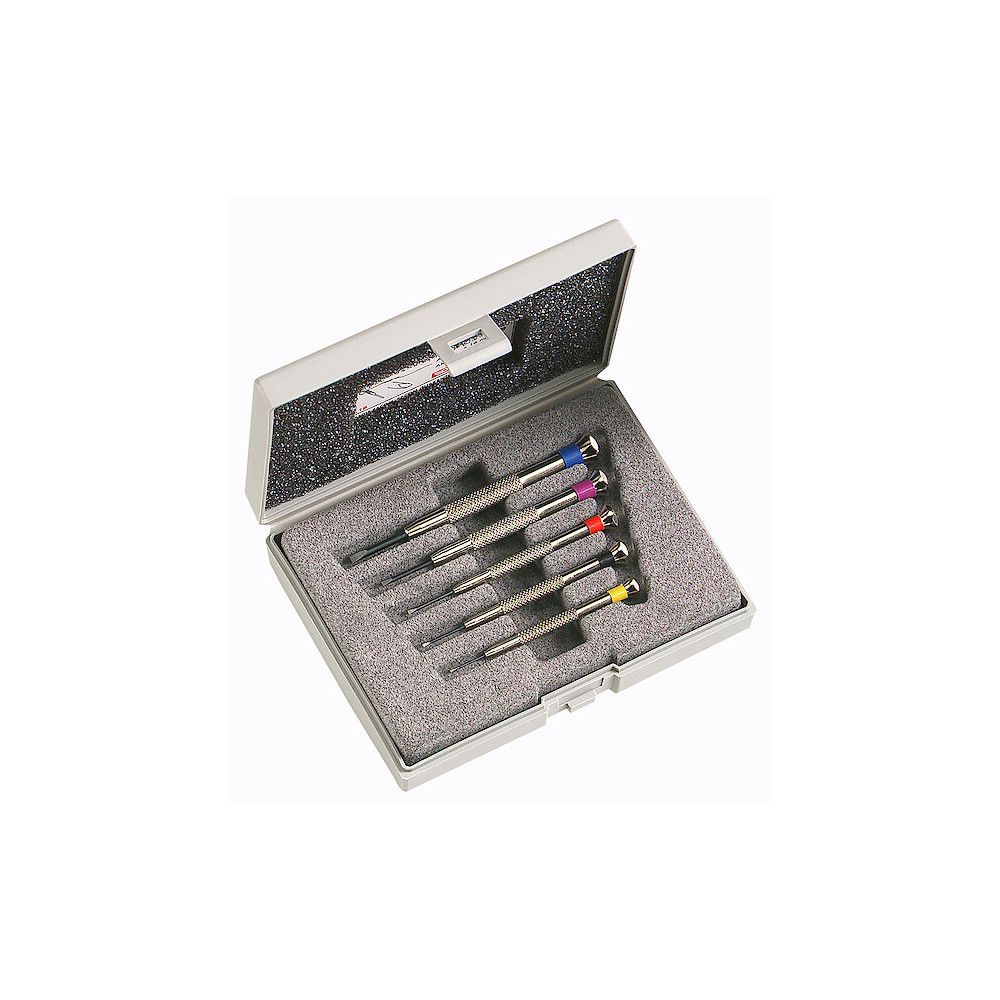 Jeu De 6 Tournevis Horloger Facom HB.2B – Pour Vis à Fente, Outils De Précision Qualité Pro