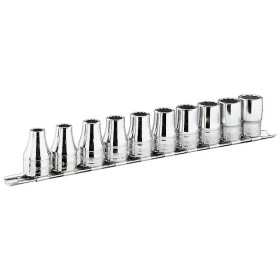 Jeu de 10 douilles 3/8' rack - FACOM J.40E