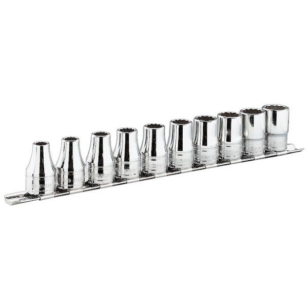 Jeu de 10 douilles 3/8' rack - FACOM J.40E