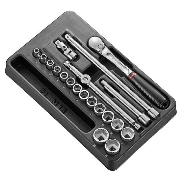 Mod douil 3/8' 6p mm jl.161 20pc - FACOM MOD.JL161-36