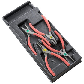 4 pinces pr circlips 18-60mm - FACOM MOD.PC