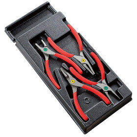 4 pinces pr circlips br drt - FACOM MOD.PCSN