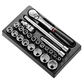 Mod douil 1/2' 6p mm sl.161 23pc - FACOM MOD.SL161-36