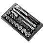 Mod douil 1/2' 6p mm sl.161 23pc - FACOM MOD.SL161-36