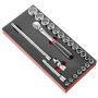 Mod mousse douil 1/2' 6p mm sl.161 23pc - FACOM MODM.SL161-36