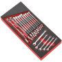 Module mousse 17 clés mixtes cles mixtes 6-24mm - FACOM MODM.440-1