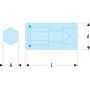 Douille 1/4 por.embout 6,35 mm - FACOM R.235