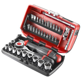 Coffret douilles 1/4' inch-6pt - FACOM R.360NANO-U1