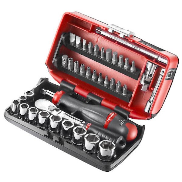 Coffret douilles 1/4' inch-6pt - FACOM RL.NANO-U1