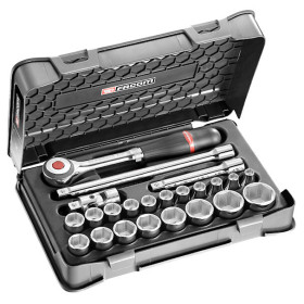 Coffret douil 1/2' 6p mm s.360 23pc - FACOM S.360-3P6